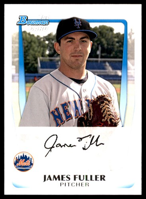 #ad James Fuller 2011 Bowman #BP51 New York Mets MLB READ FREE SHIPPING AutographDen $0.99