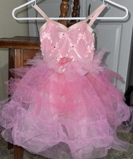 Weissman Girls Pink Tutu Ballet Dance Recital Costume Size 6/6X SC 