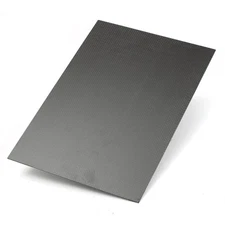 Carbon Fiber Sheet 200x250mm Matte Finish High Strength Lightweight Panel Sheet