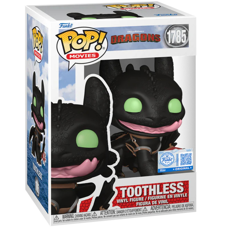 How To Train Your Dragons Toothless w/Tongue (Special Edition) #1785 Funko Pop!
