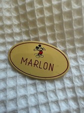 Disney Cast Exclusive Name Tag Mickey Character 