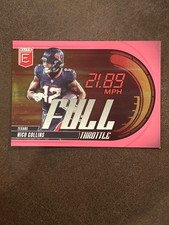 2025 Panini Donruss Elite Nico Collins Pink Parallel Full Throttle #5