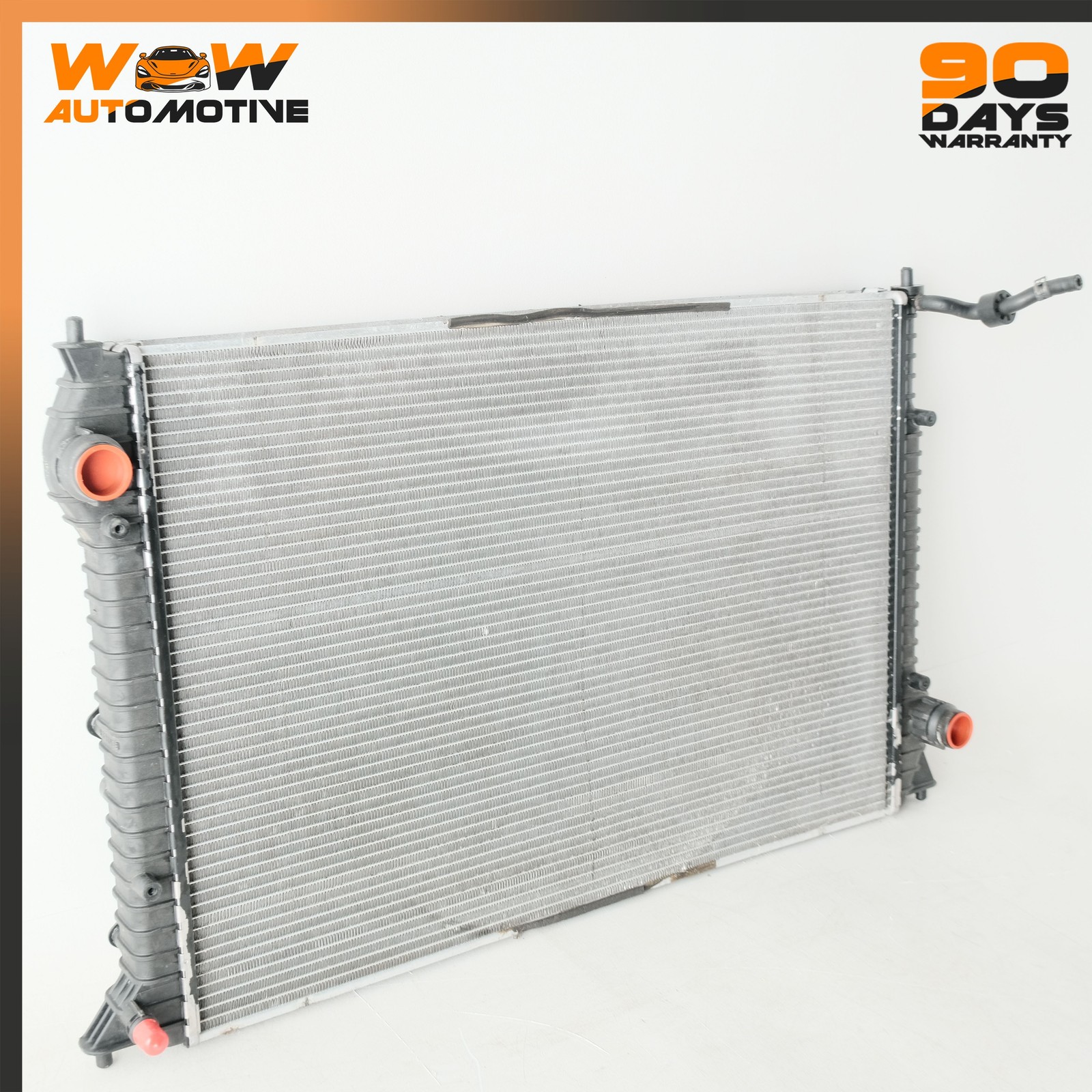 04-17 BENTLEY CONTINENTAL GTC GT ENGINE COOLING RADIATOR AC CONDENSER OEM