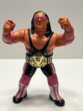 WWF Hasbro Series 2 Bret Hitman Hart Custom Repaint  Original Hasbro  U.S. Title