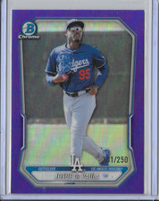 2026 Bowman Chrome Baseball Josue DePaula Prospect Purple Border BCP-83 /250