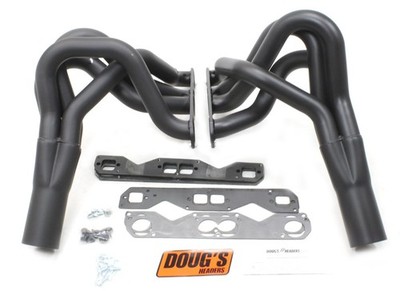 Doug's Headers D365-B Headers Fenderwell Steel Painted Chevy 283