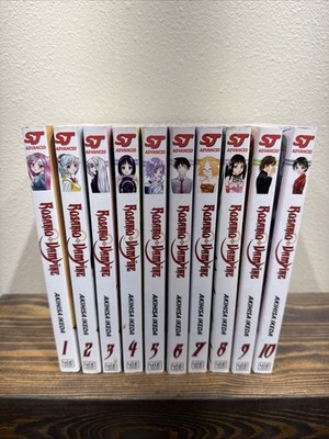 Rosario & Vampire MANGA SET SEASON 1 - 10