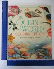 The Ocean World Coloring Book: Reveal the Beauty of the Seas [Sirius Classic Nat