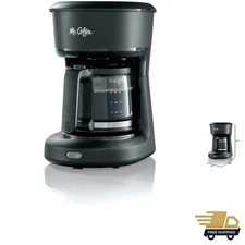 5-Cup Mini Brew Switch Coffee Maker, Black