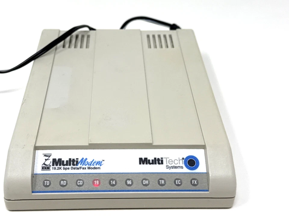 MultiTech MT1932ZDX MultiModem Módem de fax de datos Multi-Tech con CA PROBADO FUNCIONANDO Foto 2 de 4