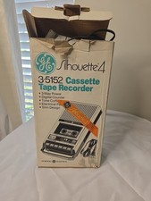 Vintage GE Silhouette 4 Cassette Tape Recorde...