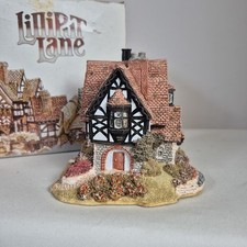 Lilliput Lane Tanglewood Lodge Cottage Large House Figurine Medieval