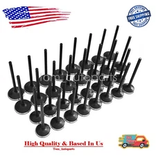 Exhaust & Intake Valves Kits For 97-10 Toyota Tundra Lexus 4.0L-4.7L V8 DOHC 32v