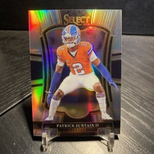 PATRICK SURTAIN II 2025 SELECT PREMIER LEVEL SILVER PRIZM BRONCOS Q5849