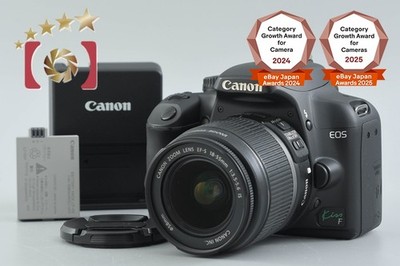 ''Count 3,128'' Canon EOS Kiss F / Rebel XS / 1000D 10.1 MP DSLR 18-55 Lens