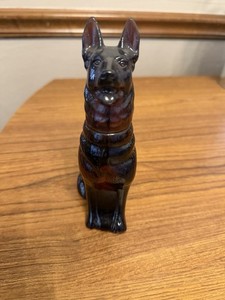 Avon Noble Prince Dog Shaped Perfume Bottle Brown 4 fl. oz.