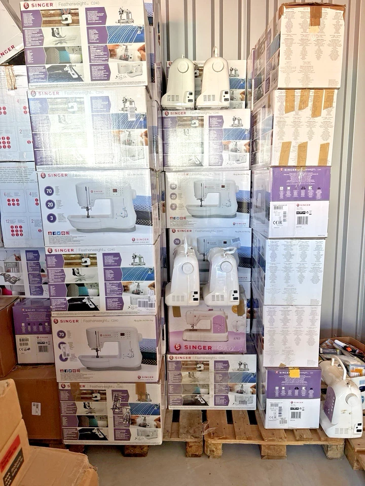 Restposten Nähmaschine Sonderposten Retouren Palette 85 Stück Retourenpalette