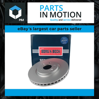 2x Brake Discs Pair Vented Front 325mm BBD6288S Borg & Beck Set 51712N7100 New