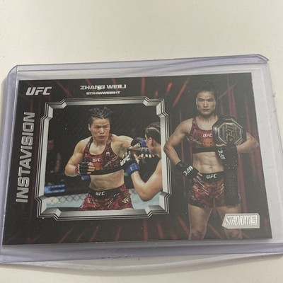 Zhang Weili Topps Stadium Club 2025 Instavision Insert