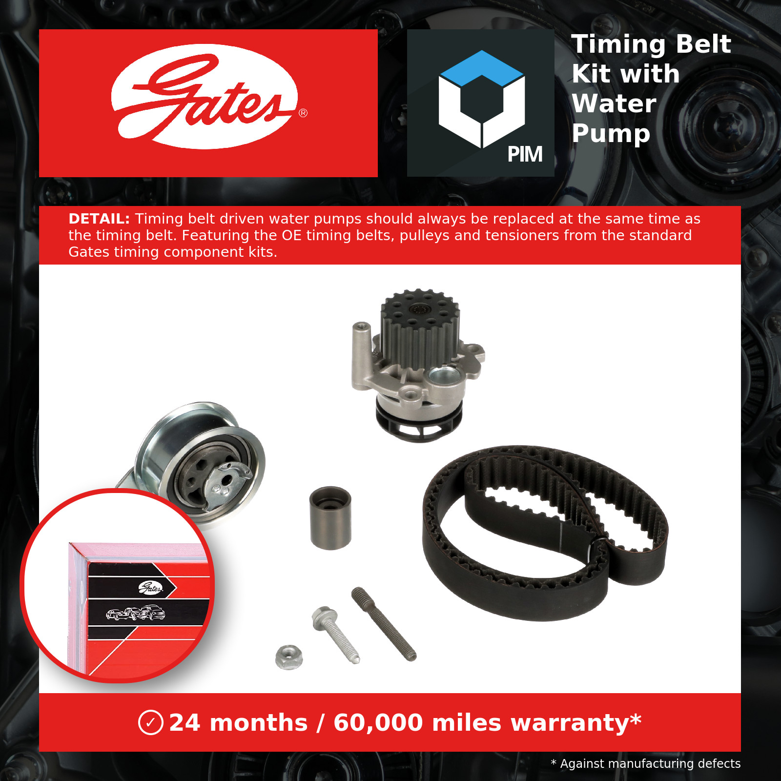 Fits GATES-ZESTAWY KP15569XS-3 TIMING BELT KIT +PUMP ⭐UK Stock⭐ - Image 16