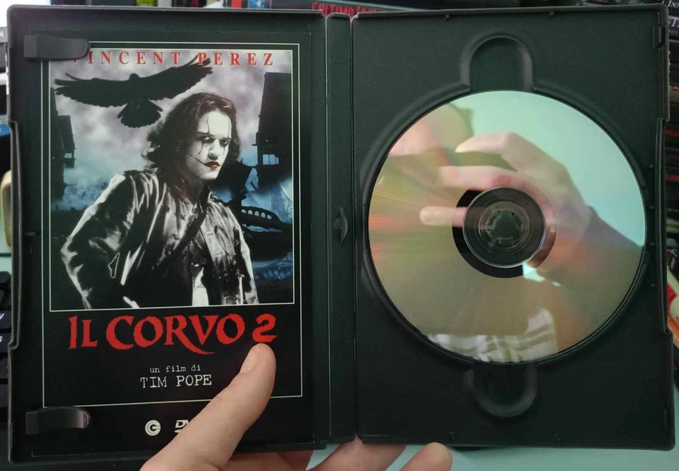 Il Corvo 2 DVD 1996 Fuori Catalogo Cecchi Gori CULT Horror Vincent Perez Raro ! - Immagine 3 di 4