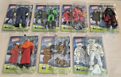 Figures Toy Company - Scooby Doo Villains & Scrappy - Set 7 Figures (New/Sealed)