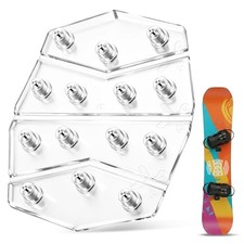 Snowboard Stomp Pad With Aluminum Spike, Enhanced Traction  Control