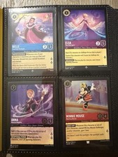 Disney Lorcana TCG Binder Super Rare, Rare, Common & UC Lot Of  360 (31 Holos)