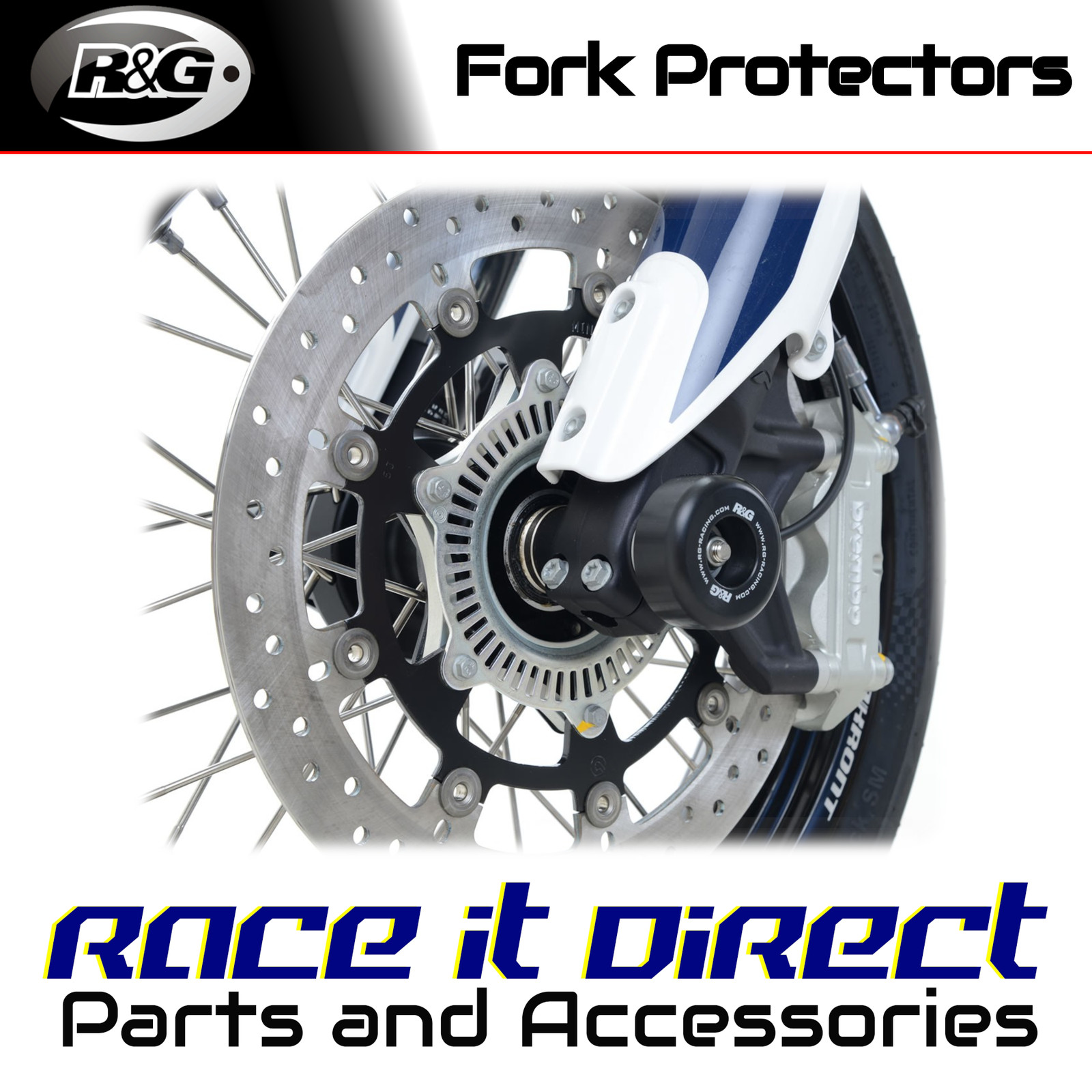 R&G - FP0187BK - Fork Protectors