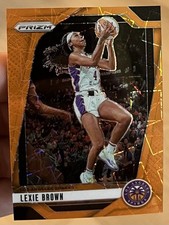 2024 Panini Prizm WNBA - Lexie Brown #110 Orange Velocity Prizm