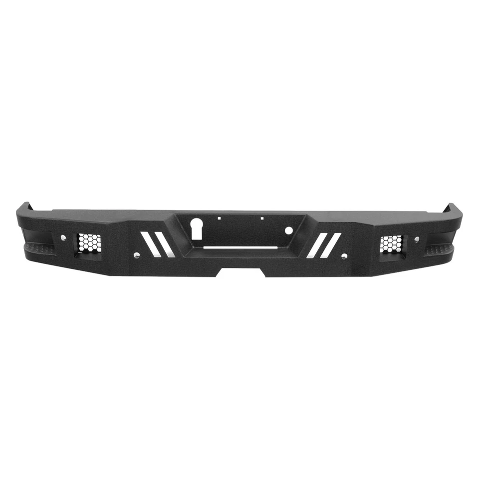For Toyota Tundra 14-21 ECO-Series Full Width Black Rear HD Bumper Foto 2 de 2