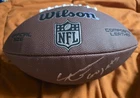 Sauce Gardner Signed Football from 2022 Draft Week w/photo proof