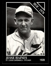 Jesse Haines 1991 Conlon Collection TSN #43 St. Louis Cardinals