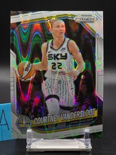 2025 Panini Prizm WNBA - Courtney Vandersloot #124 White Seismic Prizm A