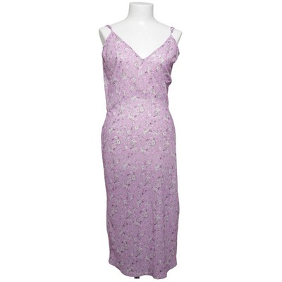 Zara Home, Nachtkleid, Größe: M, Lila/Mehrfarbig, Polyester, Blumen, Damen #FJz