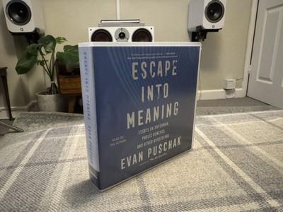 Escape Into Meaning Evan Puschak - Simon And Schuster Audiobook 7 CD Set - 7hrs