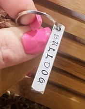 Bulldog Keychain