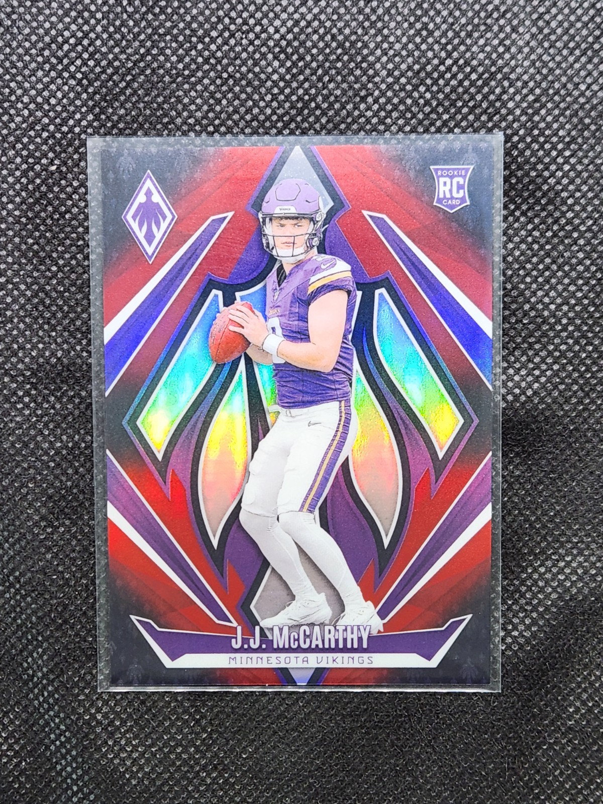 2024 Phoenix JJ Mccarthy RC Red Fade Refractor /299 #185