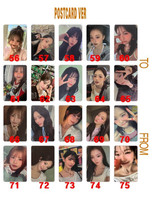 fromis_9 From Our 20's ALBUM Official Original PHOTOCARD KPOP BAEK