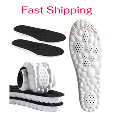4D Cloud Insoles for Men and Women Memory Foam Cloud Insoles Super Soft Anti-Fat