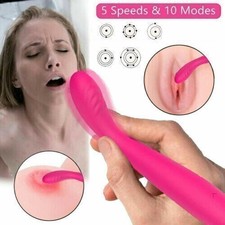 Couple Vibrator G spot Dildo Massager Finger Toys For Women Rechargeable Sex