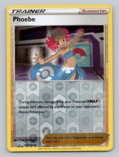 Reverse Holo Phoebe 130/163 Uncommon SWSH05: Battle Styles Pokemon