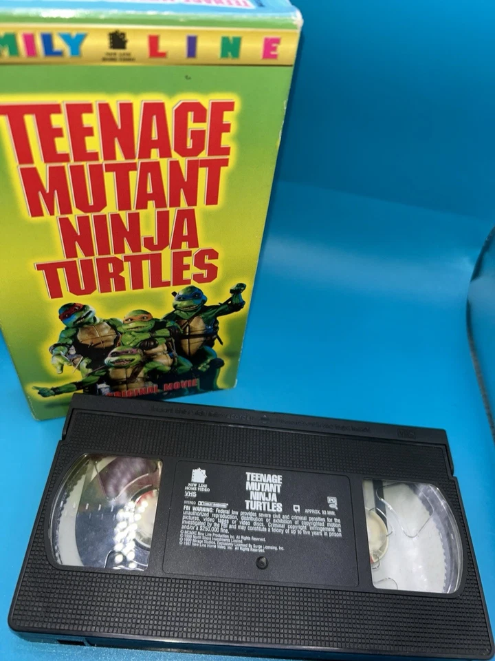 Teenage Mutant Ninja Turtles - The Movie (VHS) Tested! - Image 3 of 4
