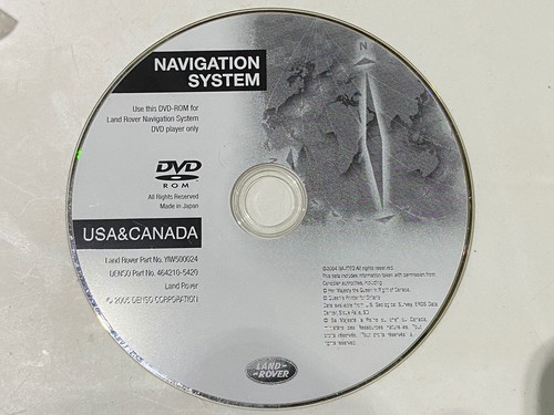 2005 2006 2007 Land Rover Range Rover Sport LR3 Navigation DVD 464210-5420 OEM🟠 - Picture 10 of 12
