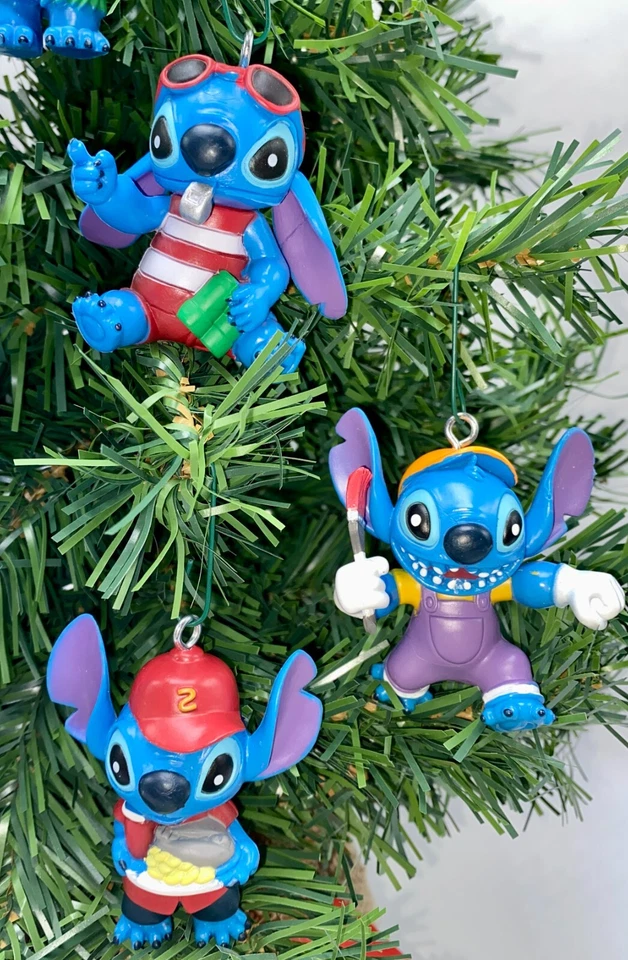 Lilo and Stitch Ornament Set of 8 - Image 4 of 4