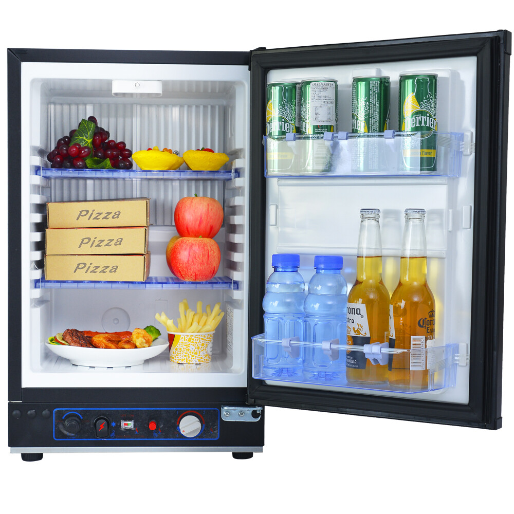 Smad 1.5 cu ft 3 Way Camper Refrigerator Propane Fridge Motorhome RV AC ...