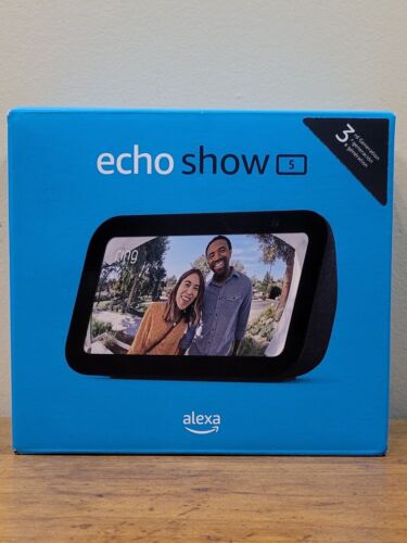Alexa Echo Show 5 - 3rd Generation, Model H97N6S, Open Box New - Photo 1/4