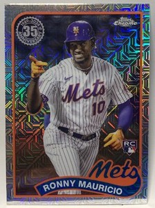 2024 Topps Series 2 #2T89C-13 Ronny Mauricio Silver Pack Mojo Refractor (i98)