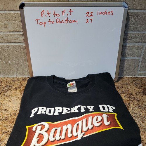 Property of Banquet Racing Joe Gibbs Racing Team Tshirt Black Large Nascar EUC - Picture 6 of 7