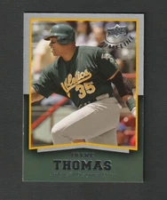 2008 Upper Deck Time Line Frank Thomas #44 Oakland Athletics